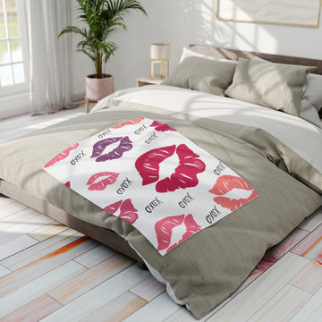 Valentines Lip Arctic Fleece Blanket