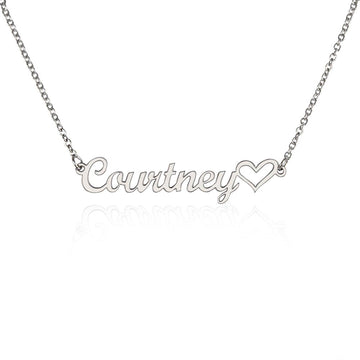 Custom Name Necklace, 18K Gold Plated Name Necklace, Personalized Name Necklace, Birthday Gift for Her, Mother's Day Gift, Gift for Mom